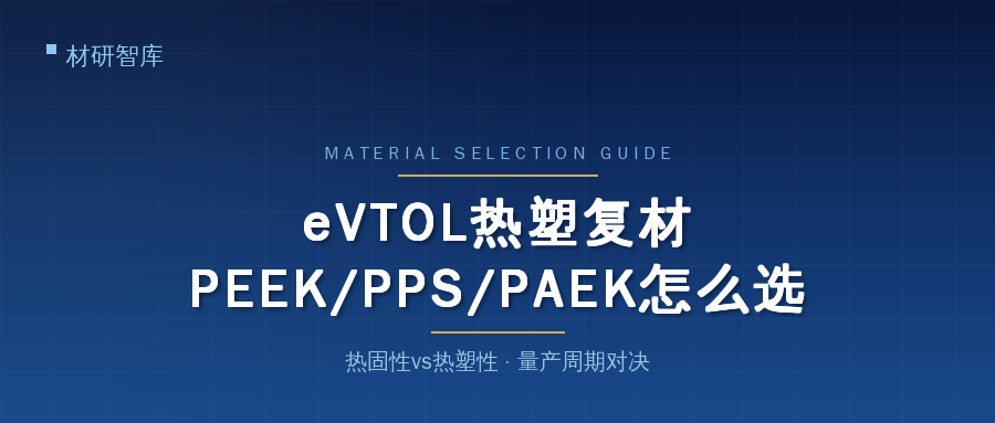 eVTOL转向热塑复材:PEEK/PPS/PAEK选型