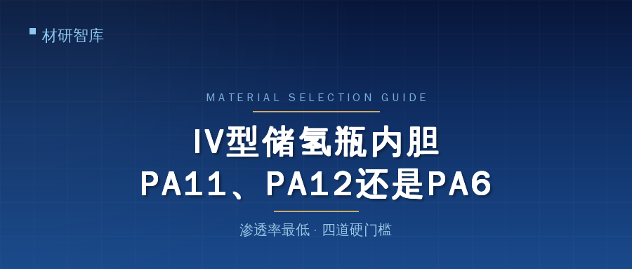 Ⅳ型储氢瓶内胆:PA11/PA12怎么选